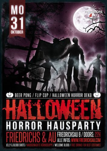 Tickets für Halloween Horror Hausparty am 31.10.2022 - Karten kaufen